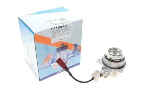 PA1360A8 Помпа воды Audi/Seat/Skoda/VW Crafter/Caddy/T6/Passat/Golf 1.6/2.0TDI 13- (R/B 4PT)(7 лоп)(с датч) GRAF подбор по vin на Brocar