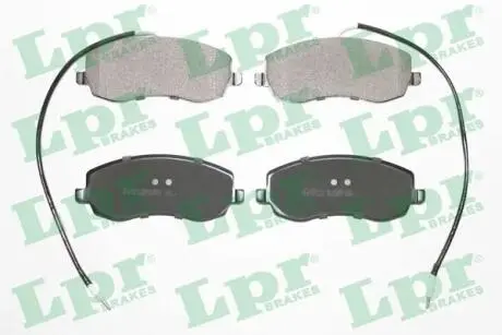 05P1557 Комплект тормозных колодок, дисковый тормоз LPR подбор по vin на Brocar