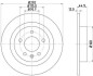 8DD355116601 Гальмівний диск HELLA підбір по vin на Brocar