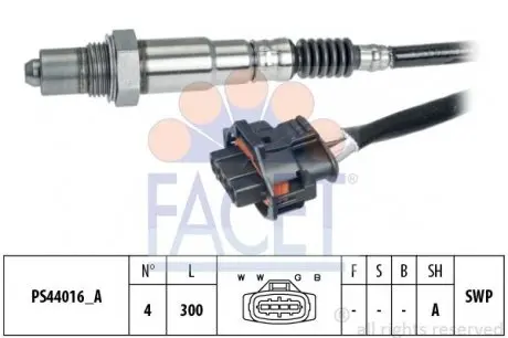 108267 Лямбда-зонд Astra 04-/Insignia 08- 1.2-1.8 FACET підбір по vin на Brocar