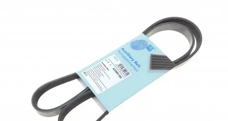 AD05R1253 Ремень генератора Peugeot Partner 1.4-1.6 16V 96-15/ Toyota Avensis/ Corolla2.0 D-4D 03-09 BLUE PRINT подбор по vin на Brocar