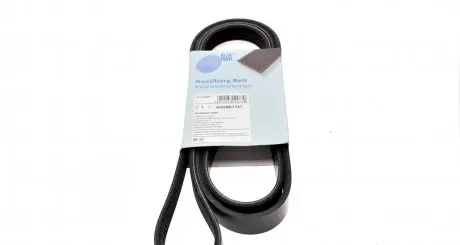AD05R1747 Ремінь генератора Kia Cerato/ Rio 1.5-1.6 CRDI 05-/ Hyundai Getz/ Matrix 1.5 CRDi 05-10 BLUE PRINT підбір по vin на Brocar