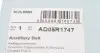 AD05R1747 Ремінь генератора Kia Cerato/ Rio 1.5-1.6 CRDI 05-/ Hyundai Getz/ Matrix 1.5 CRDi 05-10 BLUE PRINT підбір по vin на Brocar