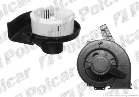 6913NU1X Вентилятор салона POLCAR подбор по vin на Brocar