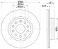 8DD355127991 Гальмівний диск HELLA підбір по vin на Brocar