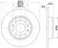 8DD355116971 Тормозной диск HELLA підбір по vin на Brocar
