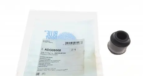 ADG08008 Сайлентблок важеля (заднього/знизу/ззовні) Hyundai Accent II 1.3-1.6 98-17 BLUE PRINT підбір по vin на Brocar