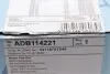 ADB114221 Колодки тормозные (передние) BMW 3 (E36/E46) 90-07 BLUE PRINT підбір по vin на Brocar
