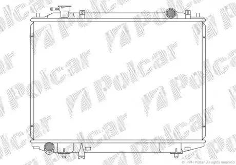 4599081 Радиаторы охлаждения POLCAR підбір по vin на Brocar