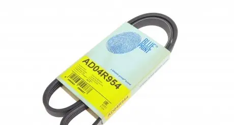 AD04R954 Ремень генератора Mitsubishi Pajero 3.0 V6 90-00/ Chevrolet Matiz 1.0 05-/ Mazda Demio 1.3-1.5 98-03 BLUE PRINT подбор по vin на Brocar