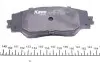 KBP9026 Колодки гальмівні (передні) Toyota RAV4 2.0-3.5/Prius 1.8 05- (Akebono) KAVO підбір по vin на Brocar