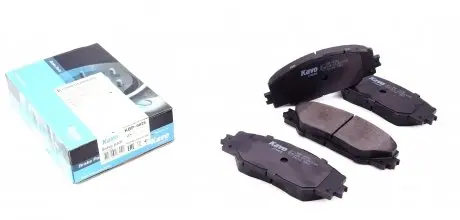 KBP9026 Колодки тормозные (передние) Toyota RAV4 2.0-3.5/Prius 1.8 05- (Akebono) KAVO подбор по vin на Brocar