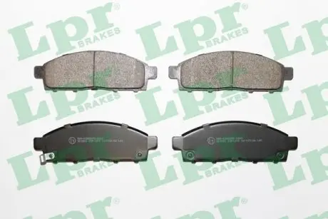 05P1319 Гальмівні колодки, дискове гальмо (набір) LPR підбір по vin на Brocar