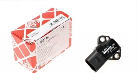 105744 Датчик тиску наддува VW T5/T6 2.0 TSI 16V 09- FEBI BILSTEIN підбір по vin на Brocar