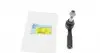 ADG087184 Наконечник тяги рульової Opel Astra J 09-15 Chevrolet Cruze 09- BLUE PRINT підбір по vin на Brocar