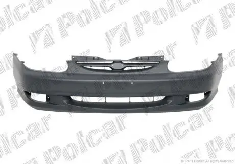 411107 Передний бампер KIA SEPHIA II 98-00 POLCAR подбор по vin на Brocar