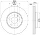 8DD355127801 Гальмівний диск HELLA підбір по vin на Brocar