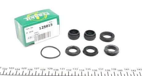 125015 Ремкомплект циліндра гальмівного (головного) Ford Sierra 87-93 (d=25.4mm) ATE FRENKIT підбір по vin на Brocar
