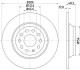 8DD355119481 Тормозной диск HELLA підбір по vin на Brocar