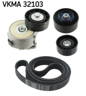 VKMA32103 Поликлиновой ременный комплект SKF підбір по vin на Brocar