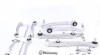 Комплект рычагов подвески (передней) Audi A6 04-11 (с болтами/полный) 13AU0204
