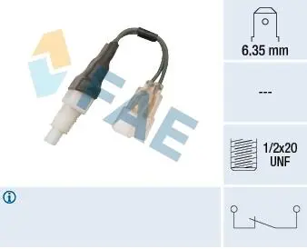 24710 Выключатель фонаря сигнала торможения FAE подбор по vin на Brocar