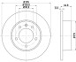 8DD355108291 Тормозной диск HELLA підбір по vin на Brocar