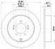 8DD355119061 Тормозной диск HELLA підбір по vin на Brocar