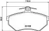 8DB355017901 Комплект тормозных колодок, дисковый тормоз HELLA підбір по vin на Brocar