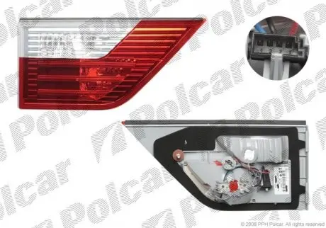2055884X Задній ліхтар X3, 06.03-11.10 POLCAR підбір по vin на Brocar