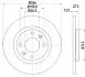 8DD355105751 Тормозной диск HELLA підбір по vin на Brocar