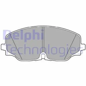 LP3543 Тормозные колодки, дисковые. DELPHI підбір по vin на Brocar
