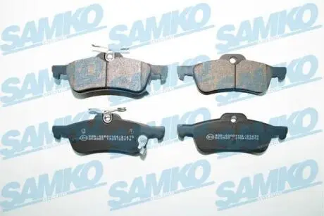 5SP2076 Колодки гальмівні задні Honda Civic IX 12-> (LPR-Samko) SAMKO підбір по vin на Brocar