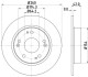 8DD355118991 Тормозной диск HELLA підбір по vin на Brocar