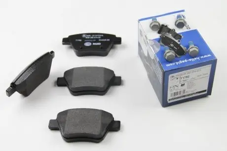 8DB355014021 Комплект гальмівних колодок, дискове гальмо HELLA підбір по vin на Brocar