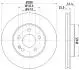 8DD355111081 Тормозной диск HELLA підбір по vin на Brocar