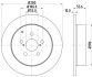 8DD355111671 Тормозной диск HELLA підбір по vin на Brocar