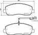8DB355015291 Комплект тормозных колодок, дисковый тормоз HELLA підбір по vin на Brocar