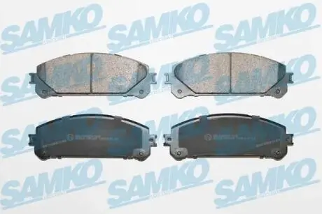 5SP1691 Комплект тормозных колодок, дисковый тормоз SAMKO подбор по vin на Brocar