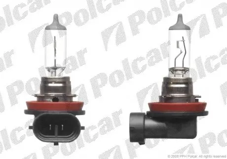99ZS008H Лампа H8 POLCAR підбір по vin на Brocar