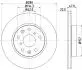 8DD355113631 Тормозной диск HELLA підбір по vin на Brocar