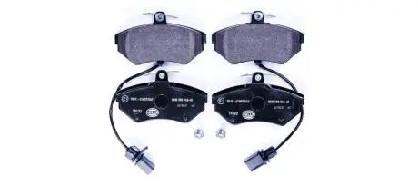 8DB355018451 Комплект тормозных колодок, дисковый тормоз HELLA подбор по vin на Brocar