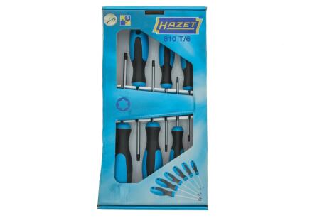 810T6 Набор отверток (6 шт.) (Torx) Hazet підбір по vin на Brocar