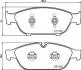 8DB355016031 Комплект тормозных колодок, дисковый тормоз HELLA підбір по vin на Brocar