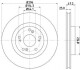 8DD355116101 Тормозной диск HELLA підбір по vin на Brocar