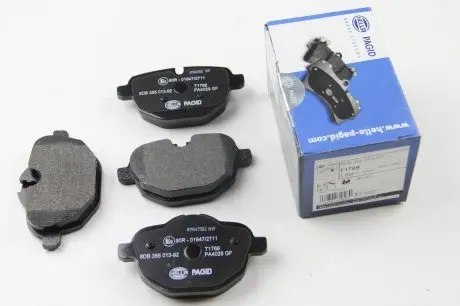 8DB355013921 Комплект тормозных колодок, дисковый тормоз HELLA подбор по vin на Brocar