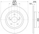 8DD355116121 Тормозной диск HELLA підбір по vin на Brocar