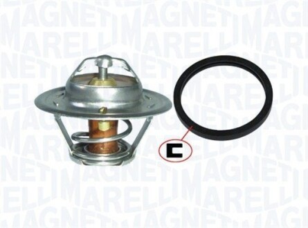 352317100350 MAGNETI MARELLI FORD Термостат Fiesta,Escort,Mazda 626 89-95 92 MAGNETI MARELLI підбір по vin на Brocar