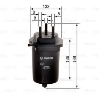 F026402080 Топливный фильтр – замена на 0450907008 BOSCH подбор по vin на Brocar