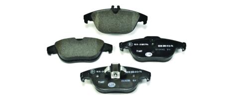 8DB355012741 Комплект тормозных колодок, дисковый тормоз HELLA підбір по vin на Brocar